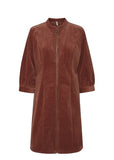 Pulz Sally Dress - Henna