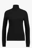 Culture Annemarie Roll Neck - Black
