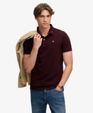 Superdry Vintage Destroy Polo - Winter Port