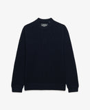 Superdry Texture Jumper - Navy Twist