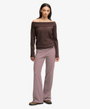 Superdry Bardot Knitted Jumper - Chestnut Brown