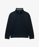 Superdry Essential Serif Logo Half Zip - Dark Navy