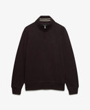 Superdry Essential Serif Logo Half Zip - Heritage Port Marl