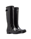 Joules Glossy Field Wellies - Black*
