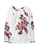 Joules Rosamund Blouse - Cream Floral