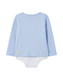 Joules Joshua Top - Blue Dinos