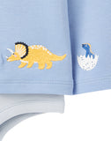 Joules Joshua Top - Blue Dinos