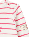 Joules Harbour Stripe Top - Pink Stripe