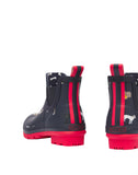Joules Wellibob Short Height Printed Wellies - Dog Show*