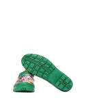 Joules Pop On Printed Welly Clogs - Green Florals*