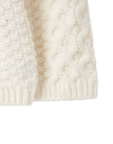 Joules Rhett Aran Knit Cardigan - Cream