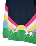 Joules Miranda Intarsia Jumper - Blue Horse