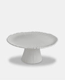 Ceramic Cake Stand - White