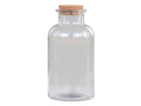 Milk Bottle with Cork Lid