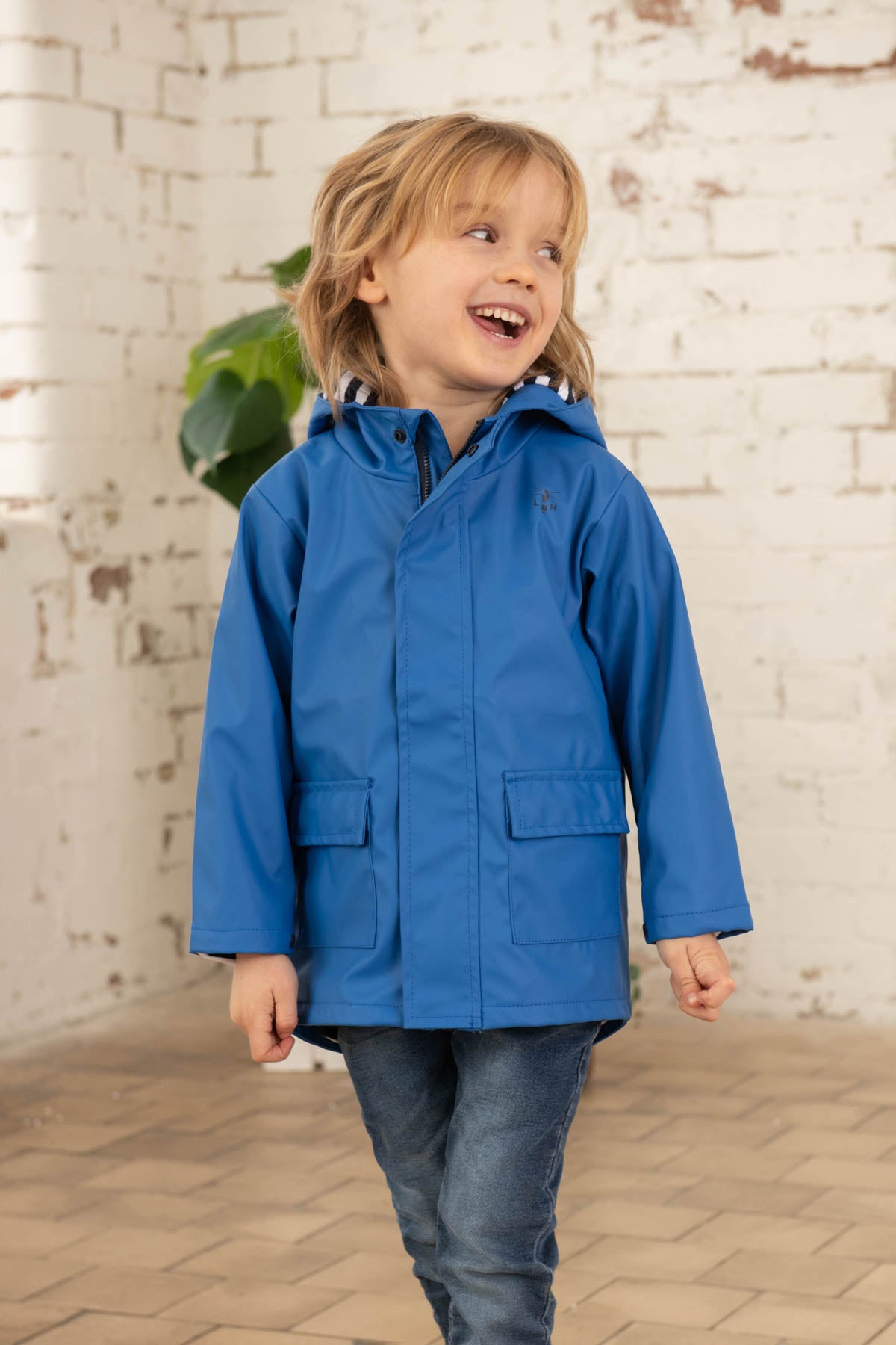 Blue store boys coat