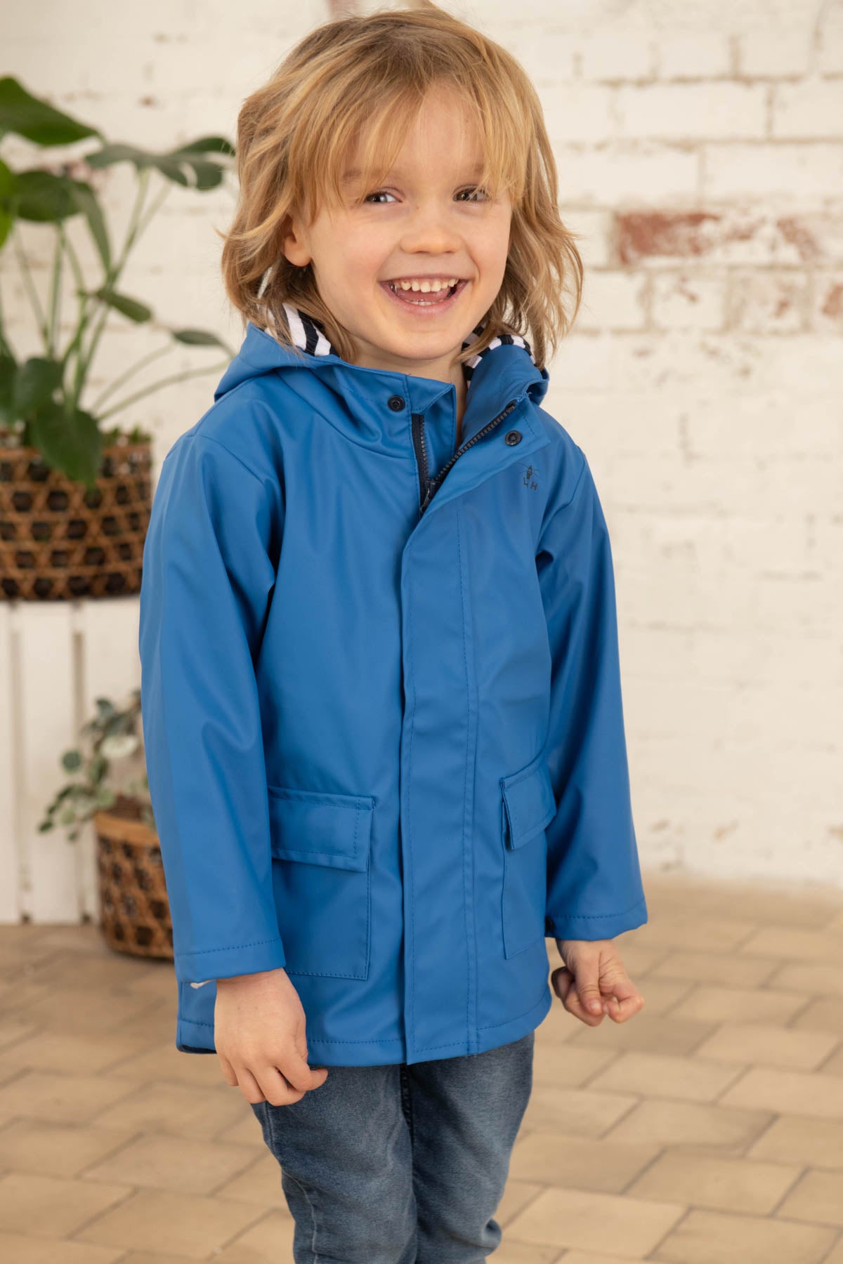 Boys store coat blue