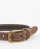 Barbour Leather Dog Collar - Brown