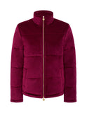 Ella Pink Padded Velvet Jacket