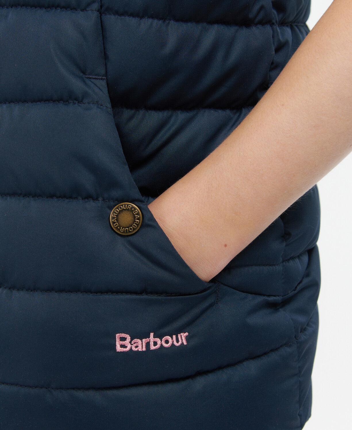 Girls barbour clearance gilet