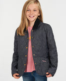 Barbour Girls Printed Liddesdale Quilted Jacket