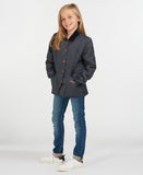 Barbour Girls Printed Liddesdale Quilted Jacket