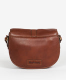 Barbour Laire Leather Saddle Bag - Brown