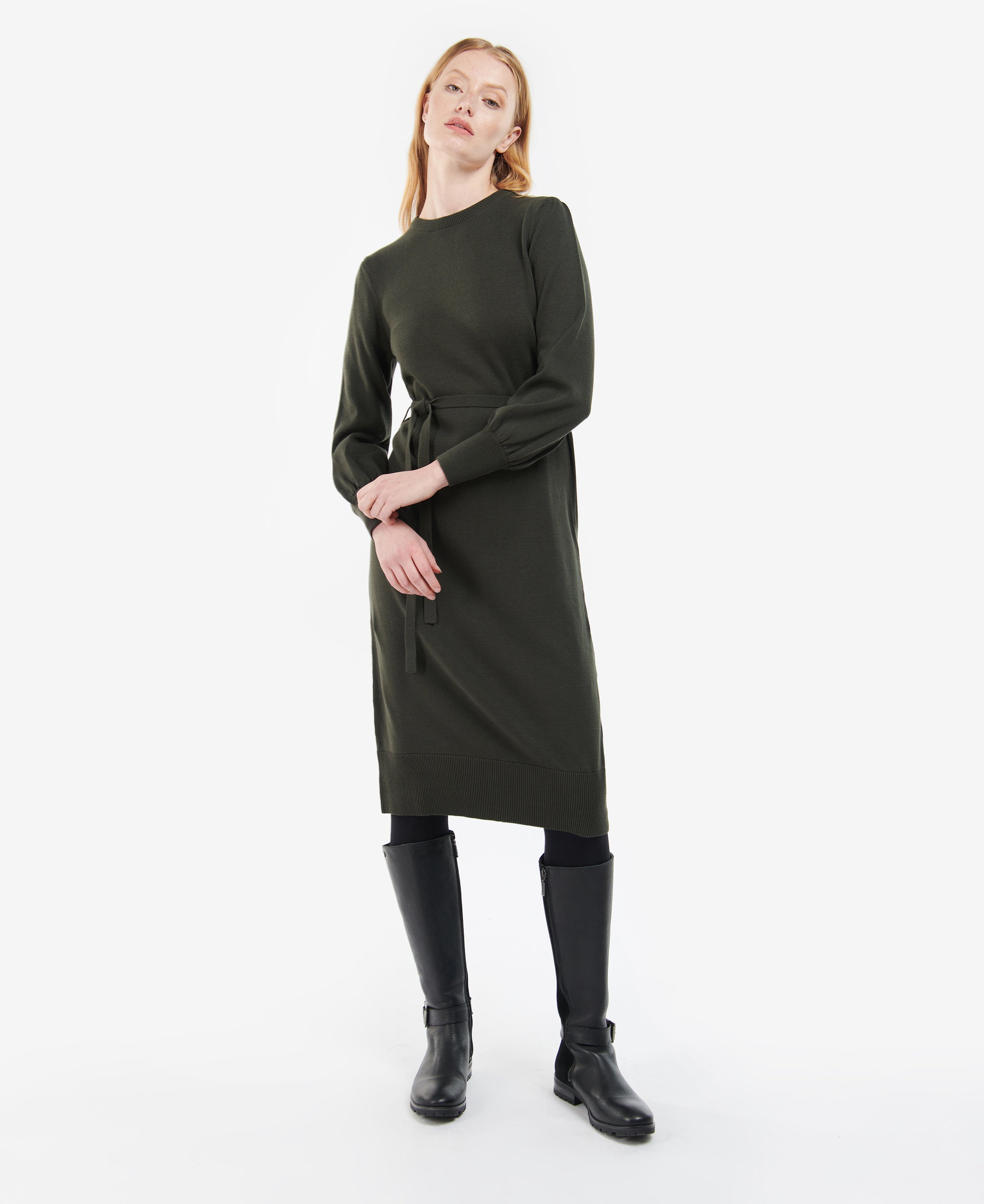 Barbour Birch Dress - Olive House of Country Barbour Birch Dress - Olive House of Country