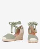 Barbour Candice Wedges - Olive