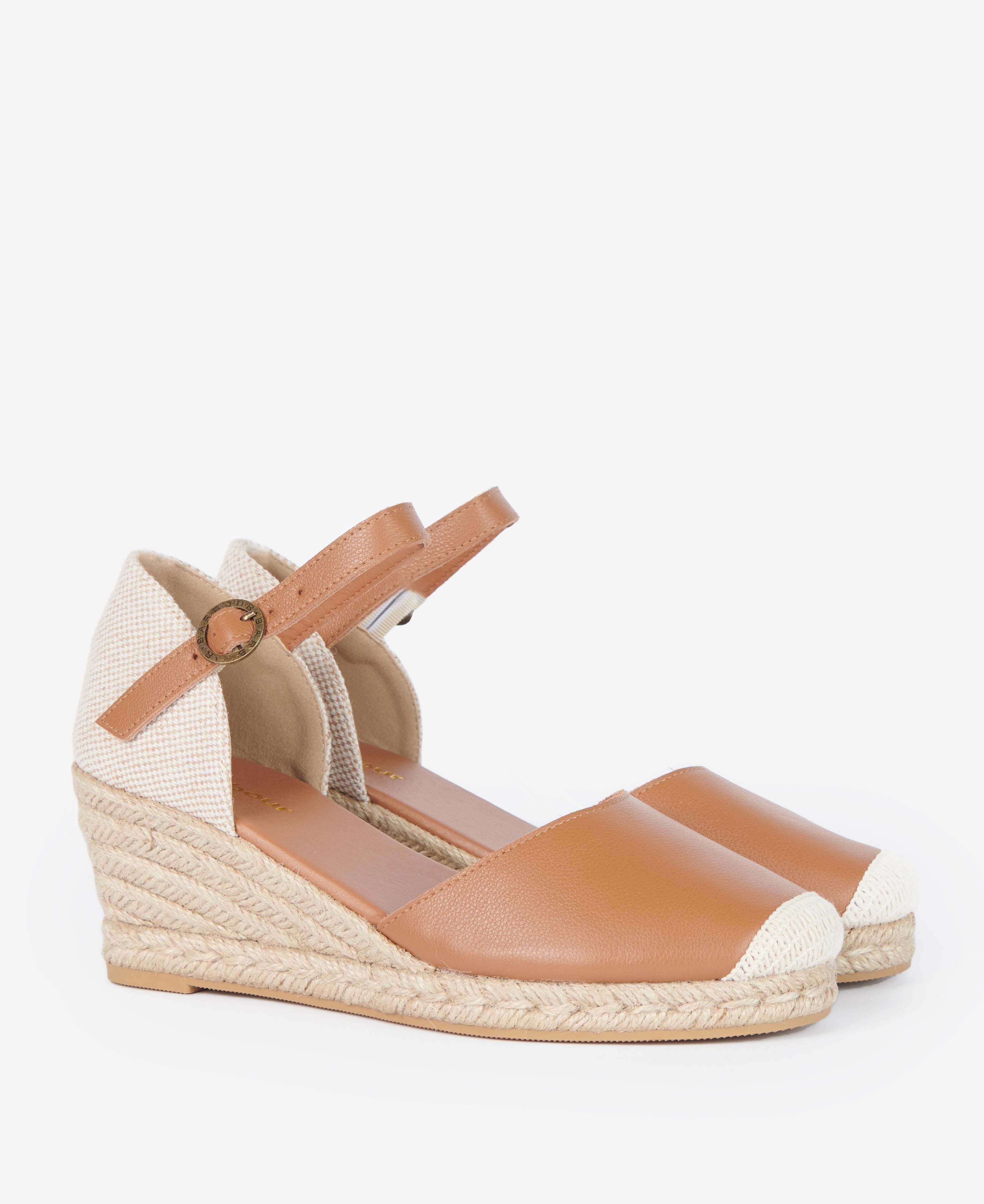 Cognac Wedges Closed Toe Discount | www.danzhao.cc