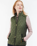 Barbour Poppy Gilet - Olive/Renaissance Floral