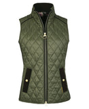 Barbour Poppy Gilet - Olive/Renaissance Floral