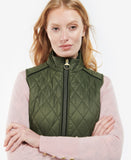 Barbour Poppy Gilet - Olive/Renaissance Floral