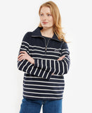 Barbour Bradley Funnel Neck Overlayer - Navy