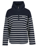 Barbour Bradley Funnel Neck Overlayer - Navy