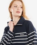 Barbour Bradley Funnel Neck Overlayer - Navy