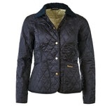 Barbour Summer Liddlesdale Quilt - Navy/Pearl