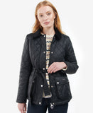 Barbour Trefoil Quilted Jacket - Black/Renaissance