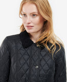 Barbour Trefoil Quilted Jacket - Black/Renaissance