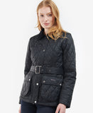 Barbour Trefoil Quilted Jacket - Black/Renaissance