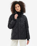 Barbour Hoxa Quilted Jacket - Black/Ancient