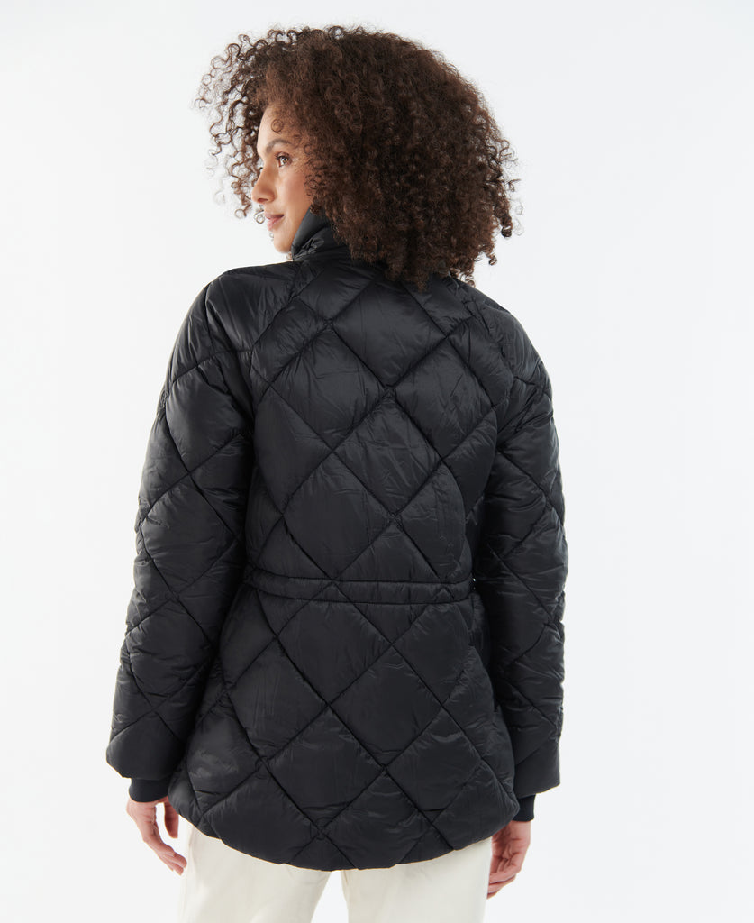 Barbour Hoxa Quilted Jacket - Black/Ancient – House of Country