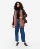Barbour Lambswool Woven Scarf - Rosewood