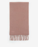 Barbour Lambswool Woven Scarf - Rosewood