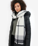 Barbour Rosefield Tartan Scarf - Monochrome