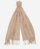 Barbour Lambswool Wrap - Oatmeal