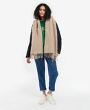 Barbour Lambswool Wrap - Oatmeal