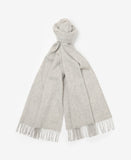 Barbour Lambswool Wrap - Light Grey