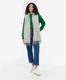 Barbour Lambswool Wrap - Light Grey