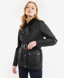 Barbour Pendula Wax Jacket - Black/Renaissance