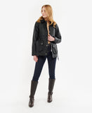 Barbour Pendula Wax Jacket - Black/Renaissance